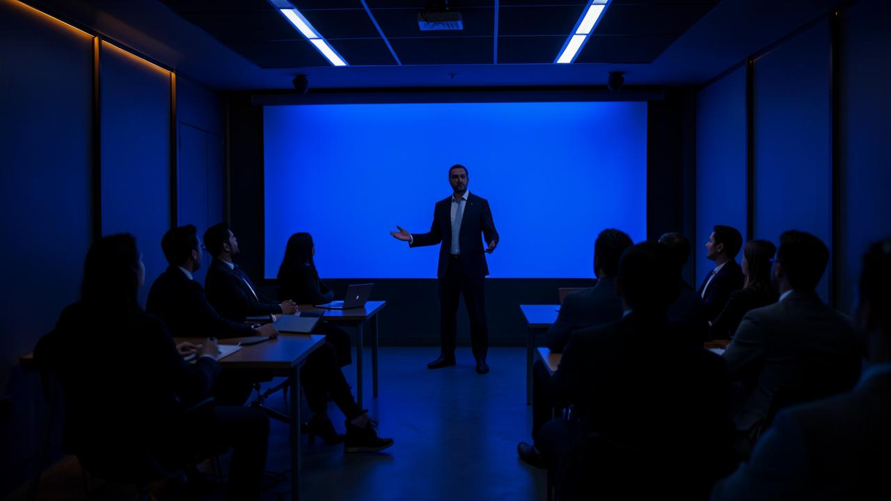 Treinamento corporativo conduzido pela CREAN Media